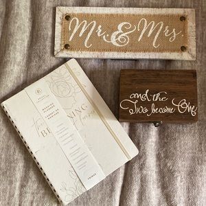 Wedding Planner, sign and Ring 💍 box